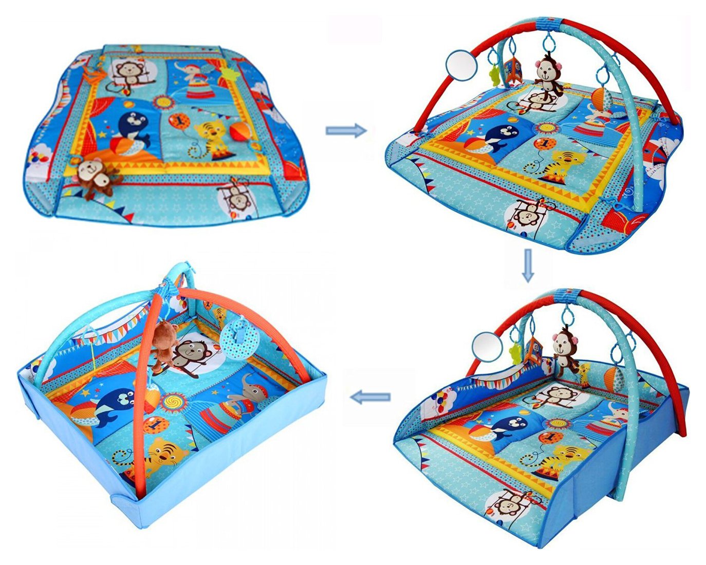 BeBe Style 4 in 1 Animal World Playmat Reviews
