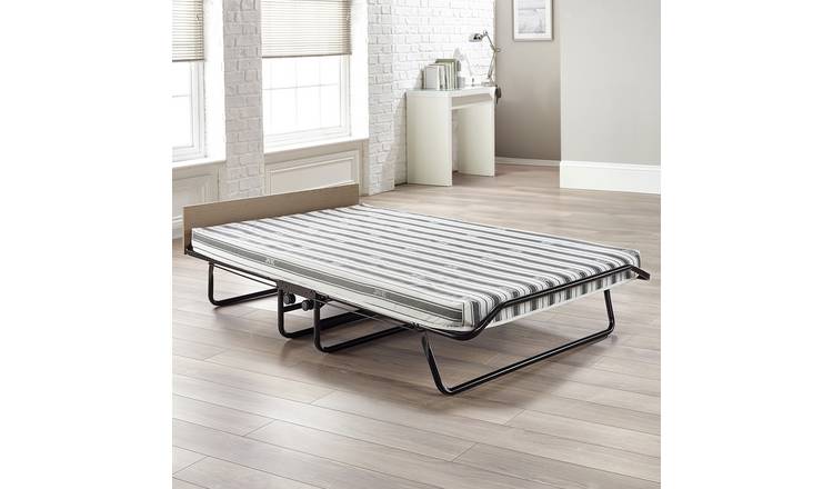 Folding guest deals bed with mattress