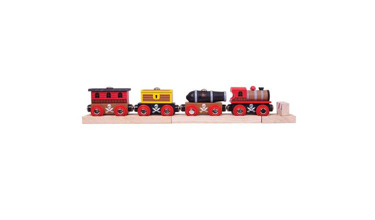 Bigjigs Rail Pirate Train - 3 Years +
