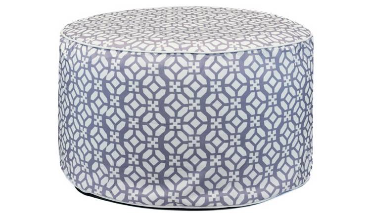 Streetwize Outdoor Geo Pouf Ottoman