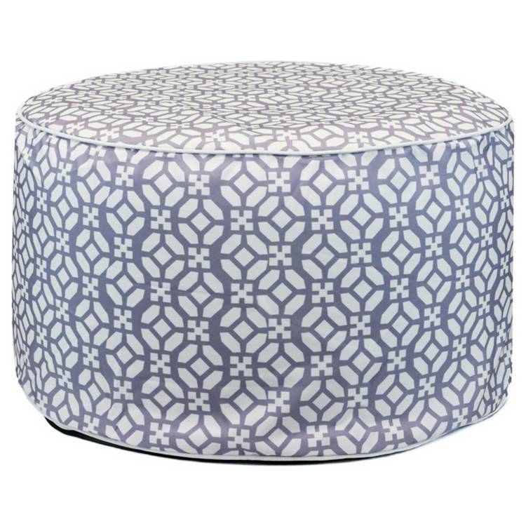 Streetwize Outdoor Geo Pouf Ottoman 0