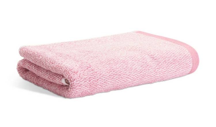 Habitat Marl 2 Pack Face Cloth - Rose