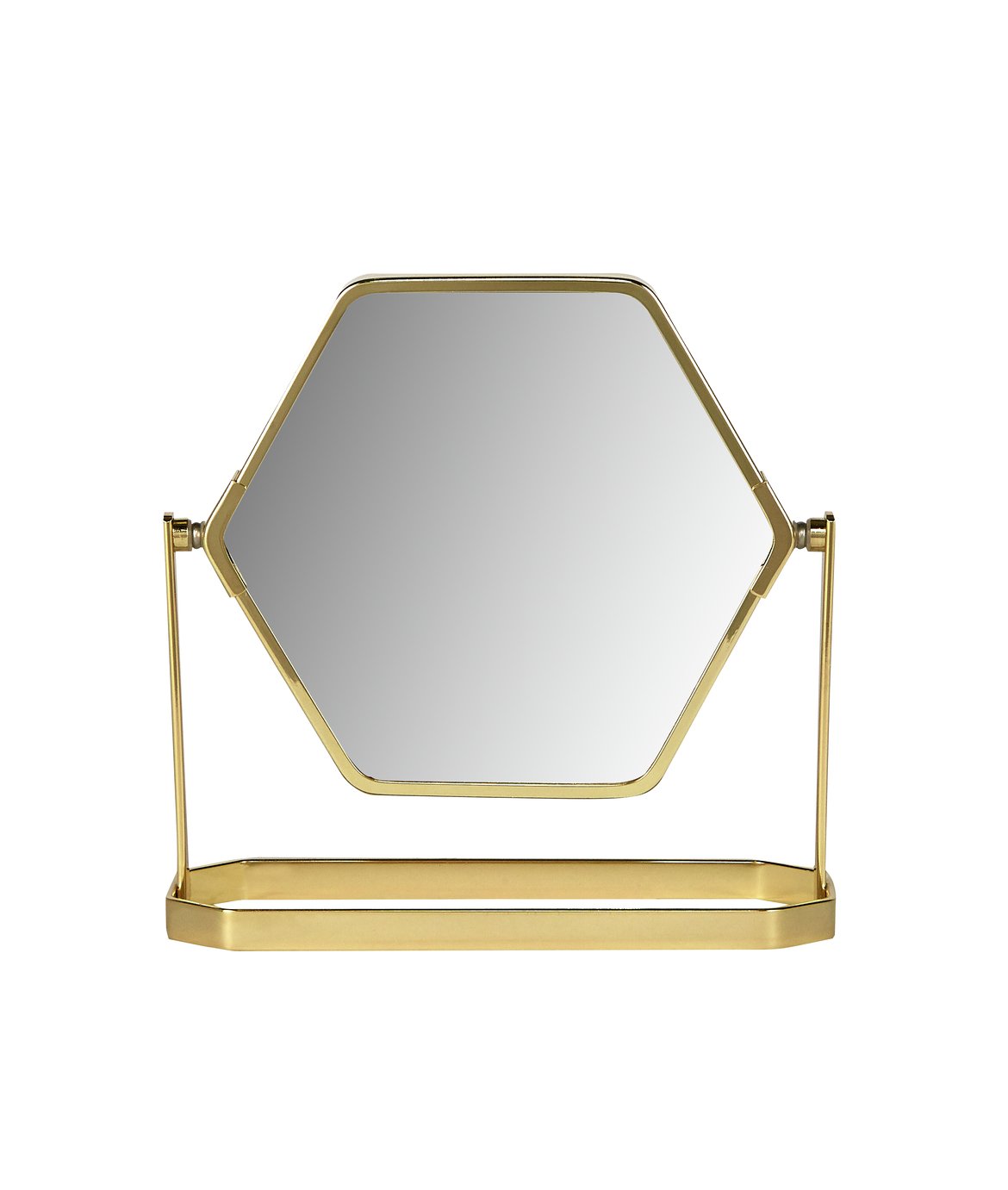 Danielle Creations Hexagon Gold Beauty Mirror Review