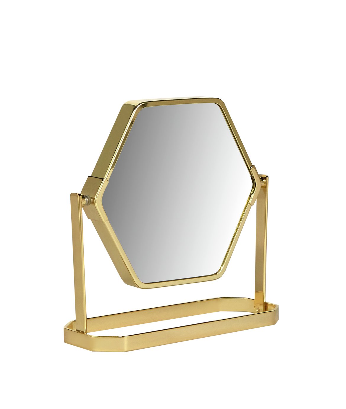 Danielle Creations Hexagon Gold Beauty Mirror Review