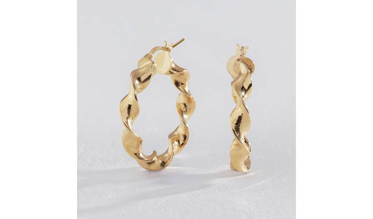 Argos 9ct clearance gold earrings