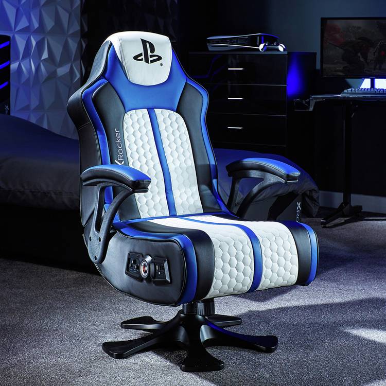 X Rocker PlayStation Legend 2.1 Bluetooth Audio Gaming Chair 0