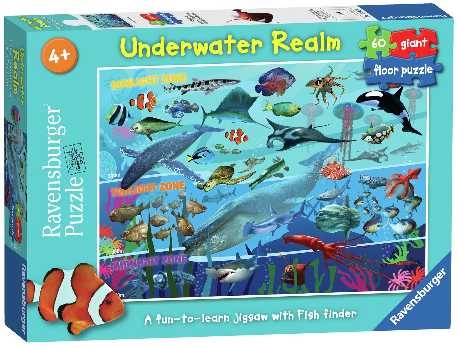 Underwater Realm 60 Piece Giant Floor Puzzle Review