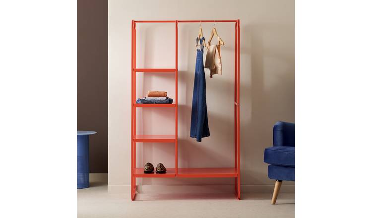 Habitat Lorelei Rail With Shelves - Red