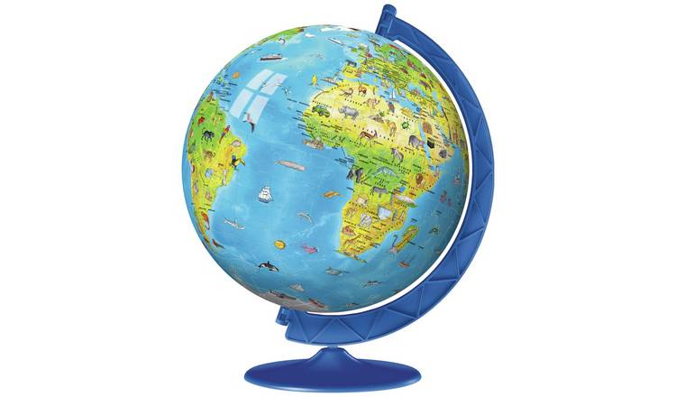 Buy Children's World Map 180 Piece 3D Globe | Jigsaws and puzzles