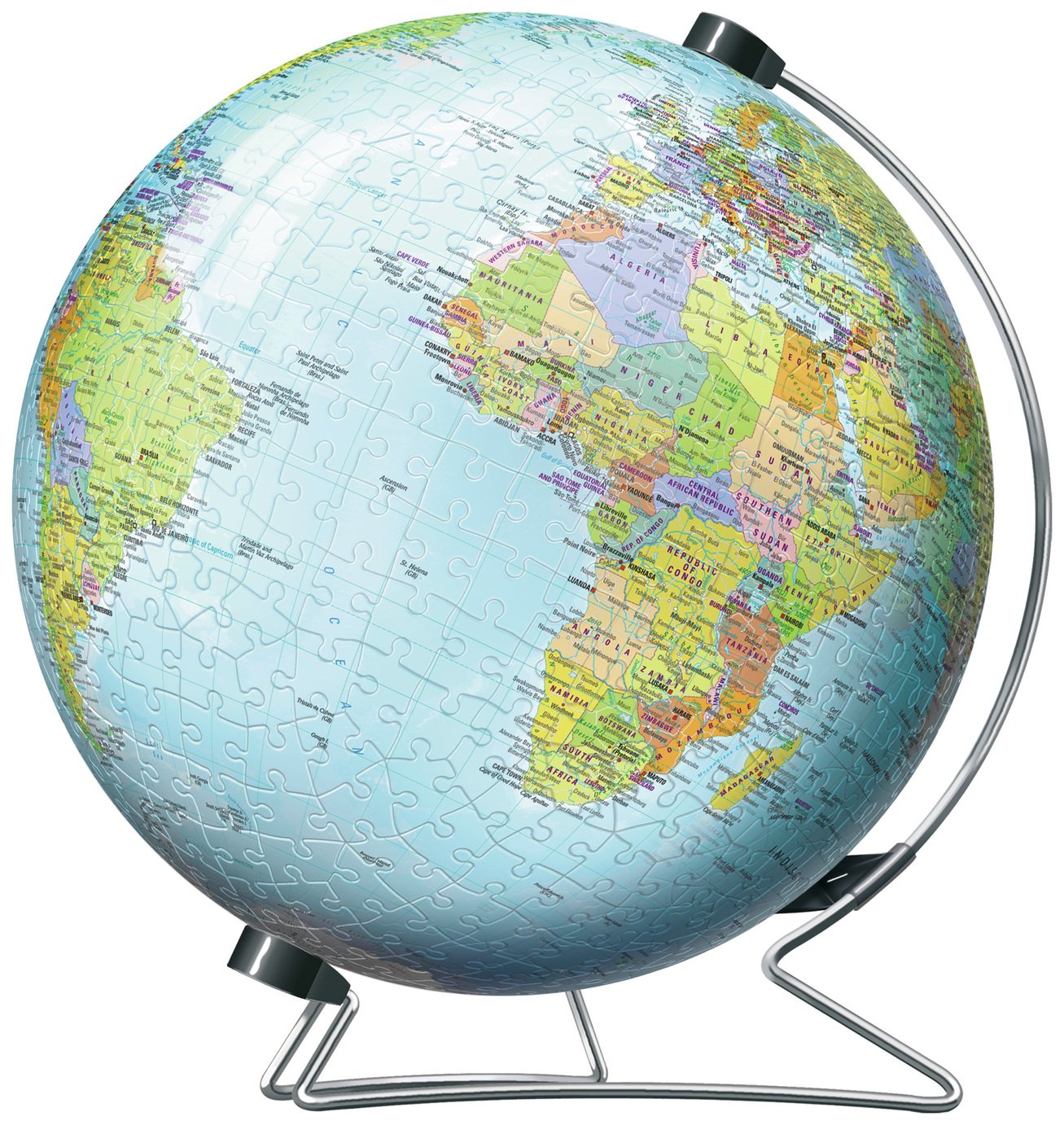3d globe puzzle argos