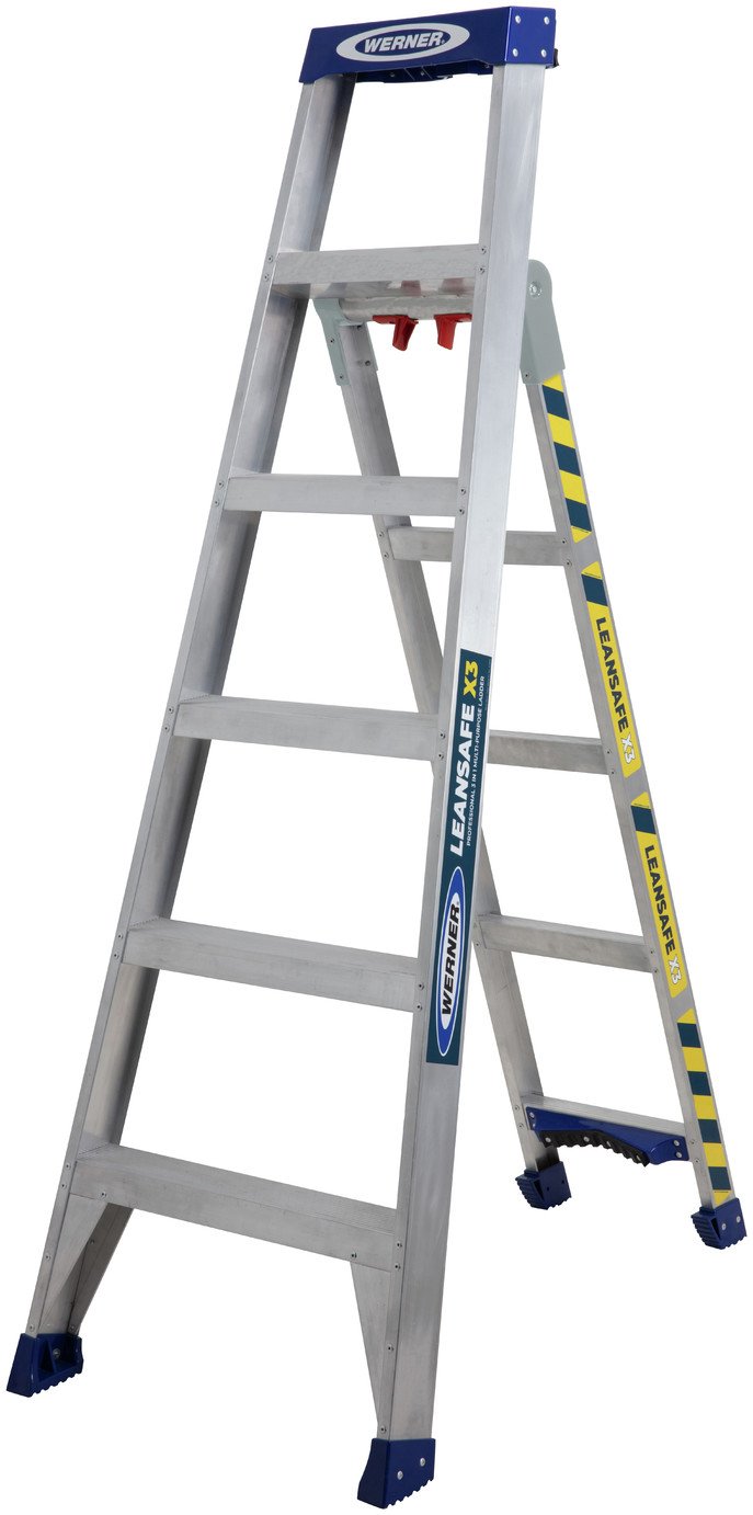 Werner Leansafe 3 in 1 Aluminium Combination Ladder
