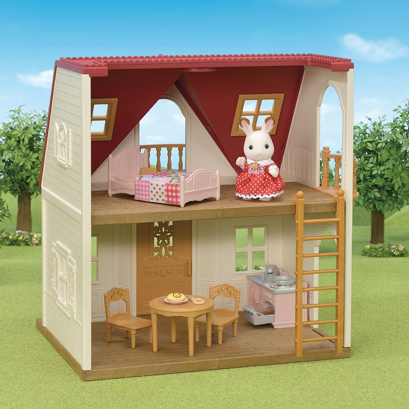Sylvanian Families New Red Roof Cosy Cottage