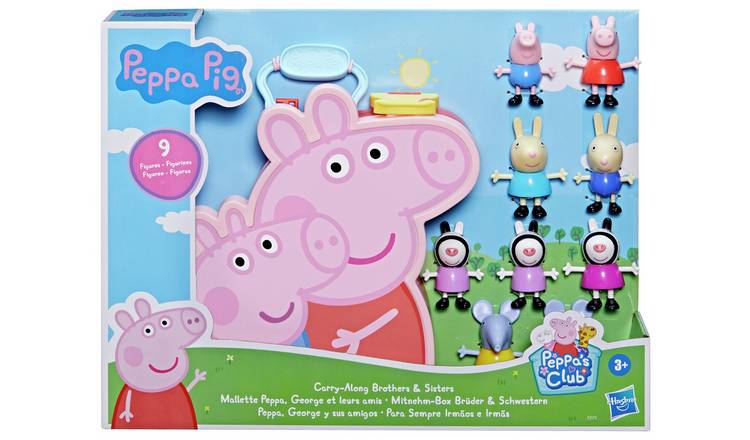 Peppa Pig Carry Along Brothers And Sister 