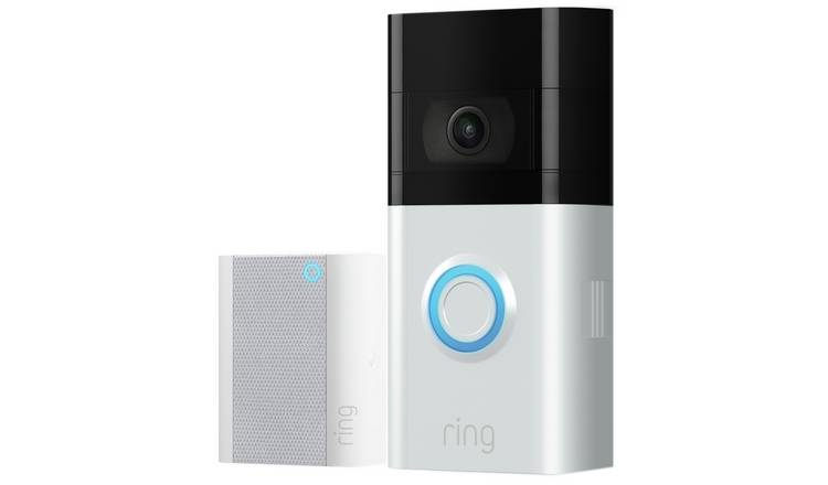 Ring Video Doorbell 3 with Chime Bundle 