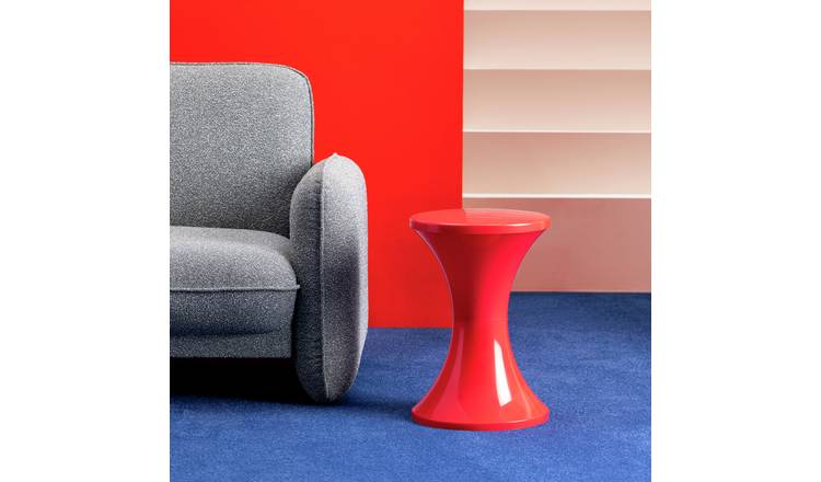 Habitat 60 Tam Tam Plastic Stool - Red