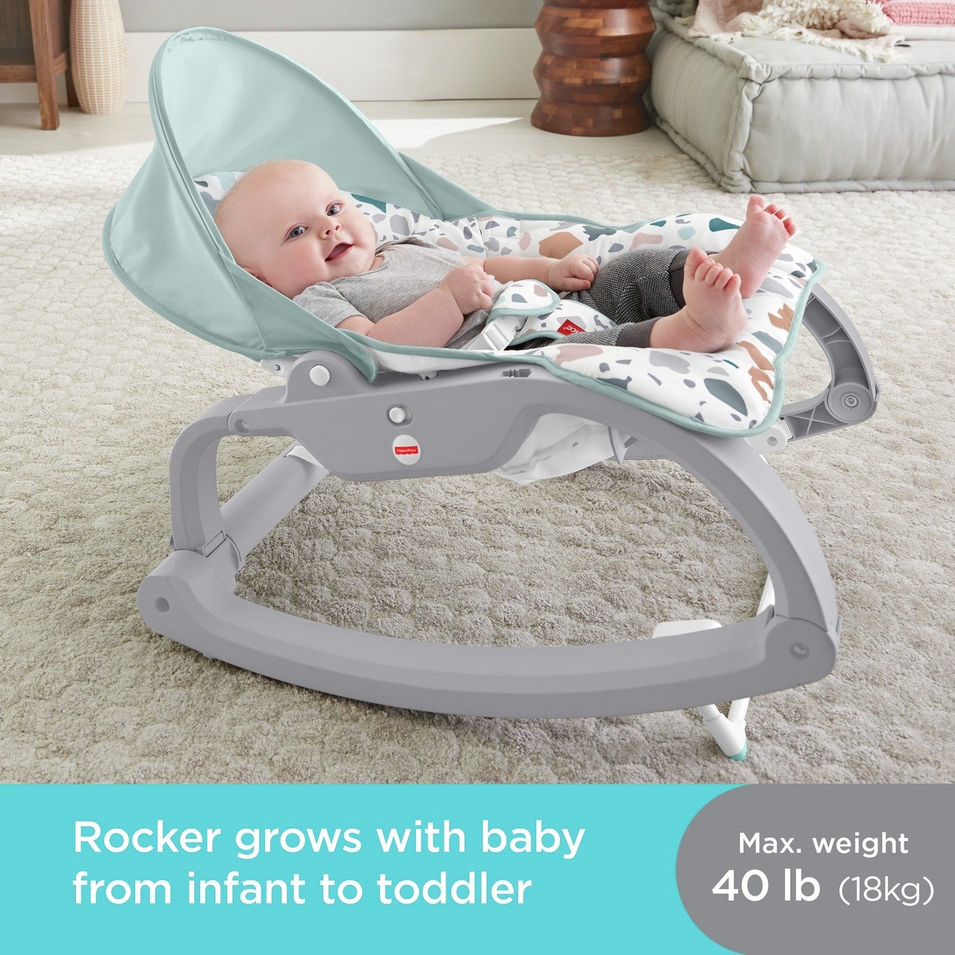 baby bouncer up to 18kg