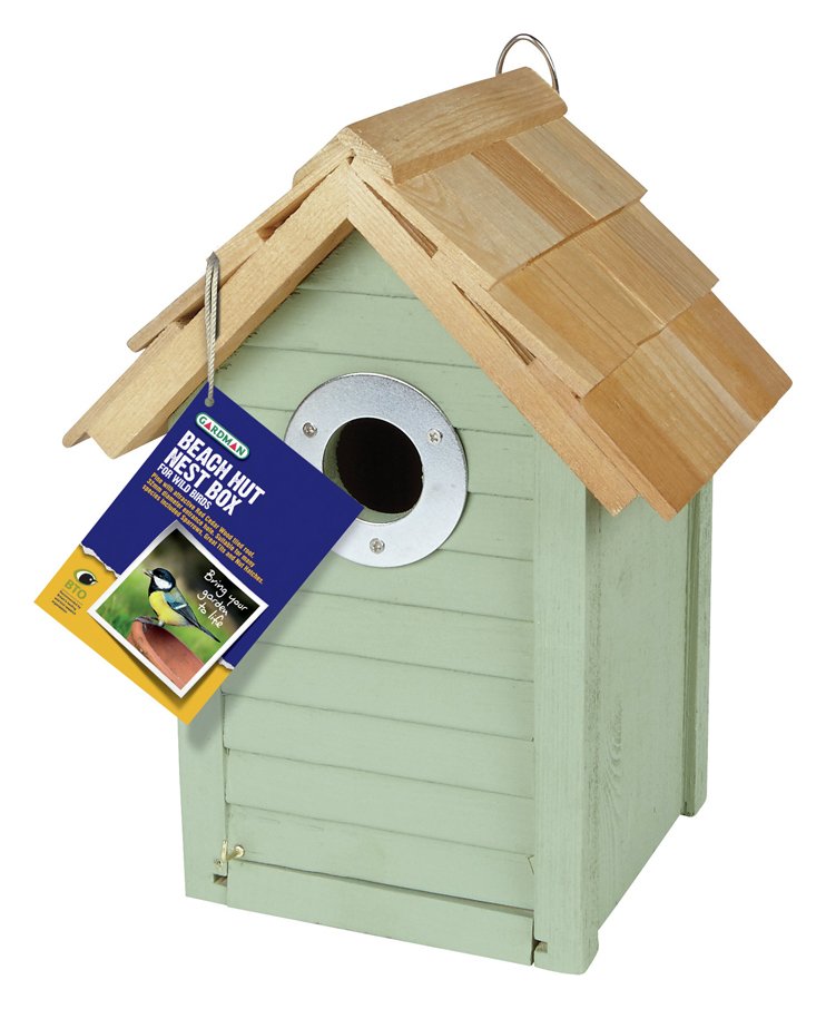 Gardman Beach Hut Nest Box