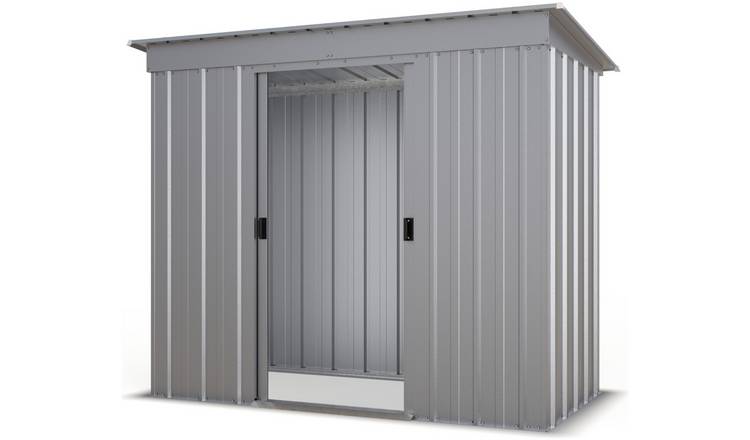 buy yardmaster metal garden shed - 6 x 4ft sheds argos