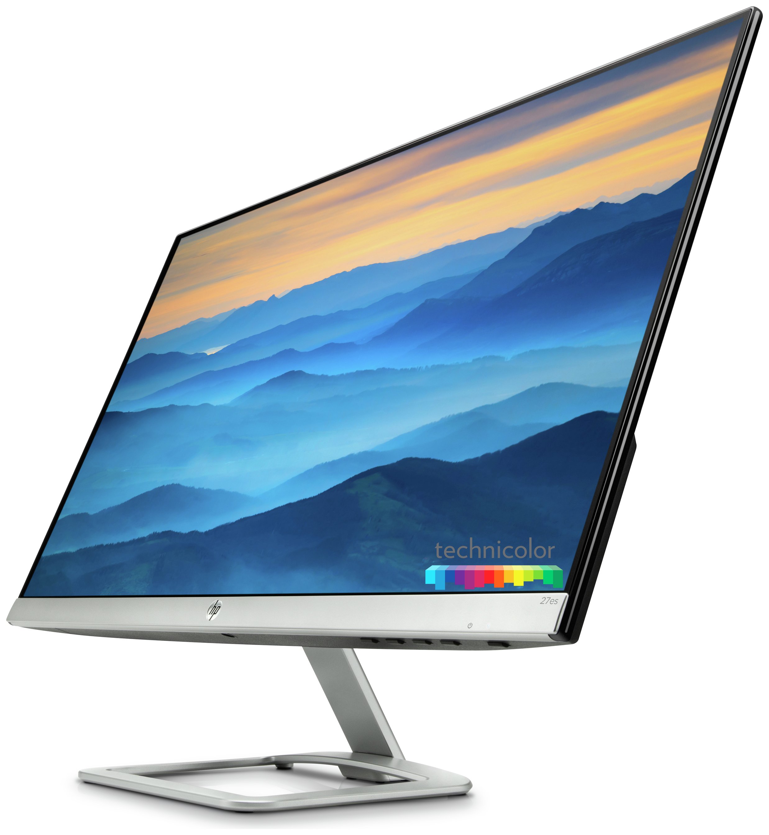 HP 27ES (27 inch) Thin Full HD Technicolour PC Monitor