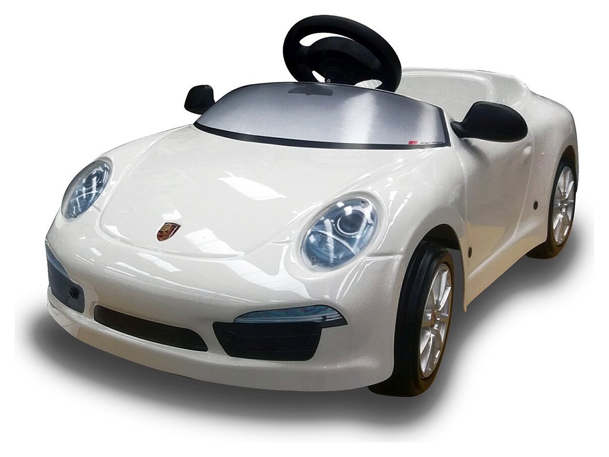 Porsche Toys Porsche 911 White Pedal Car