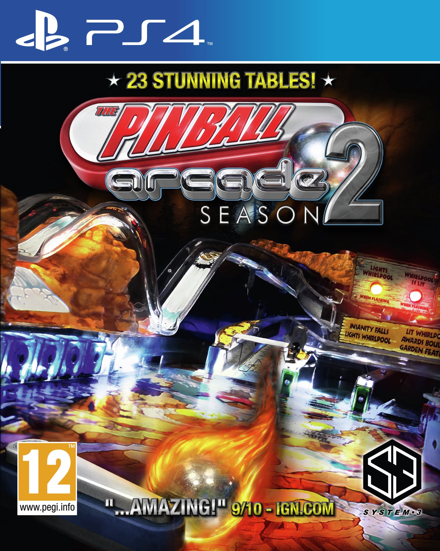 Pinball Arcade Season 2 PS4 Game.