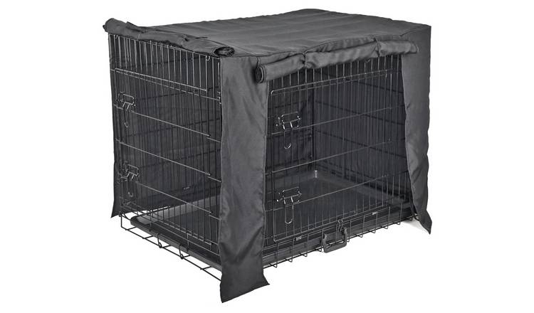 Fabric dog hot sale crate argos