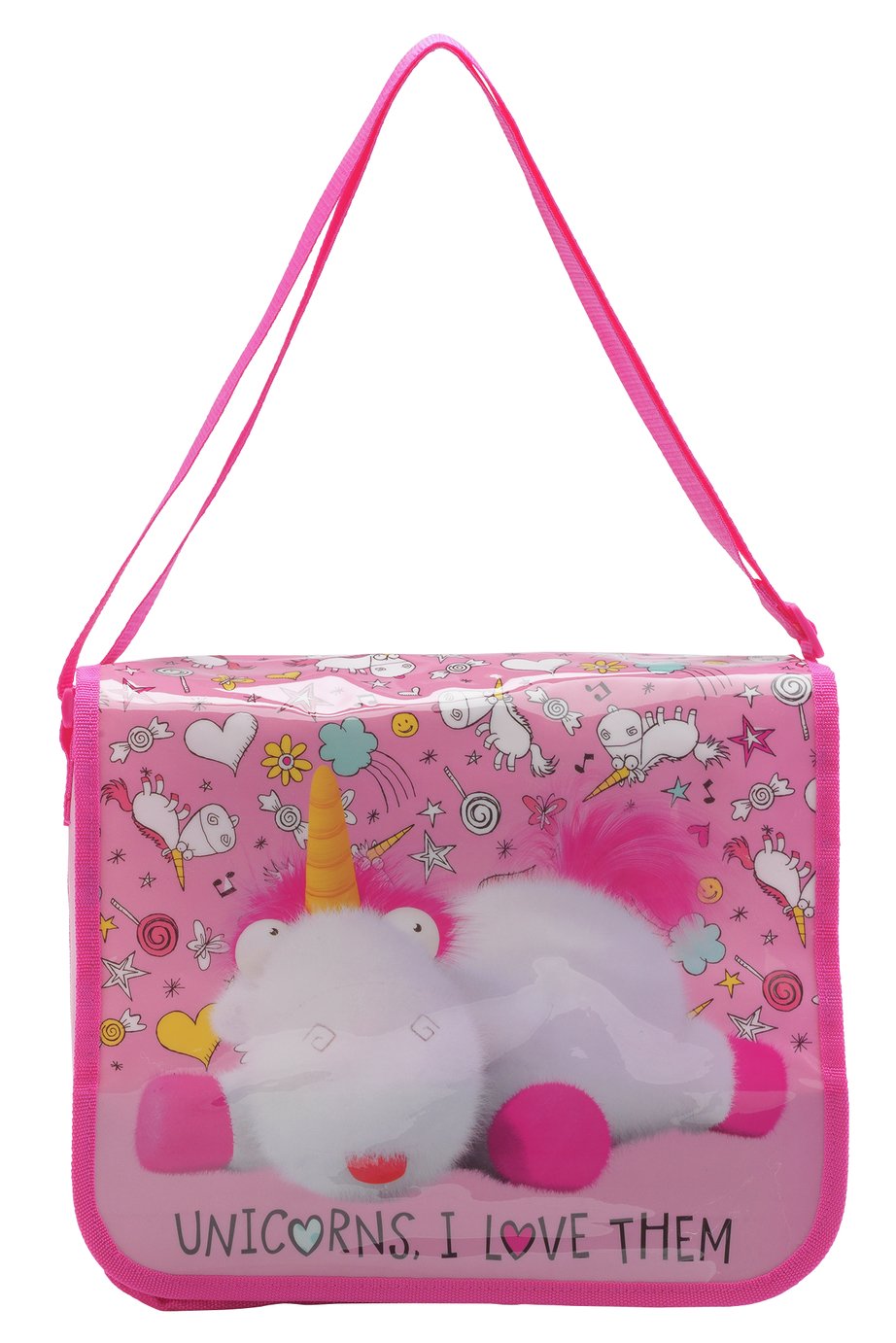 Minions Unicorn Pink Messenger Bag