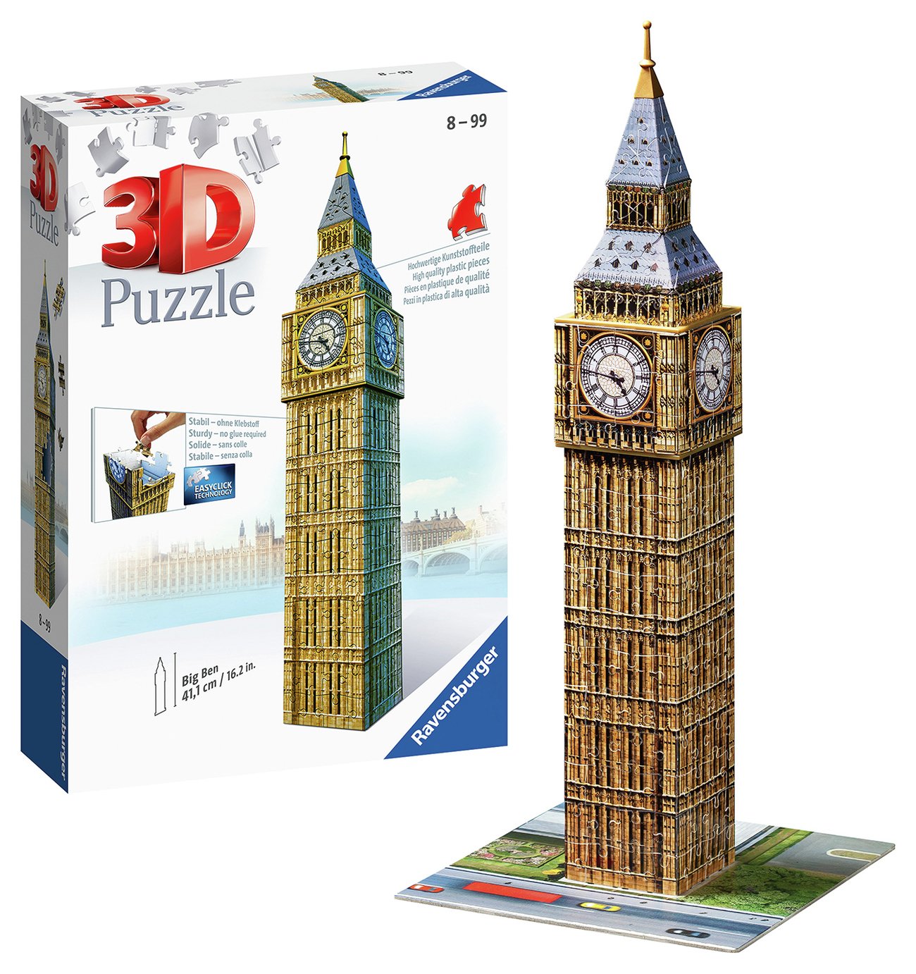 Ravensburger Big Ben 216 Piece 3D Jigsaw Puzzle