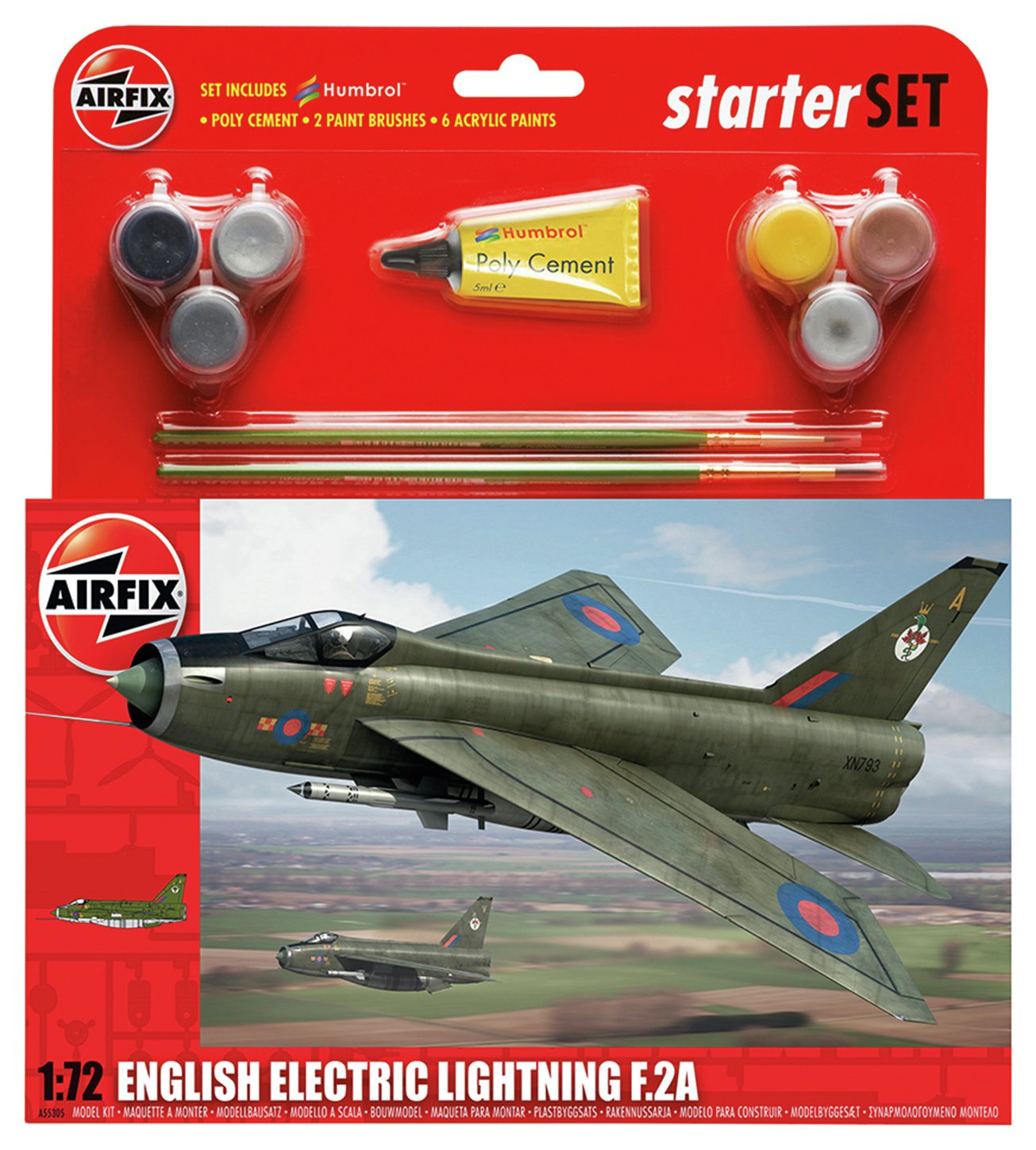 Airfix RAF English Electric Lightning Model Kit