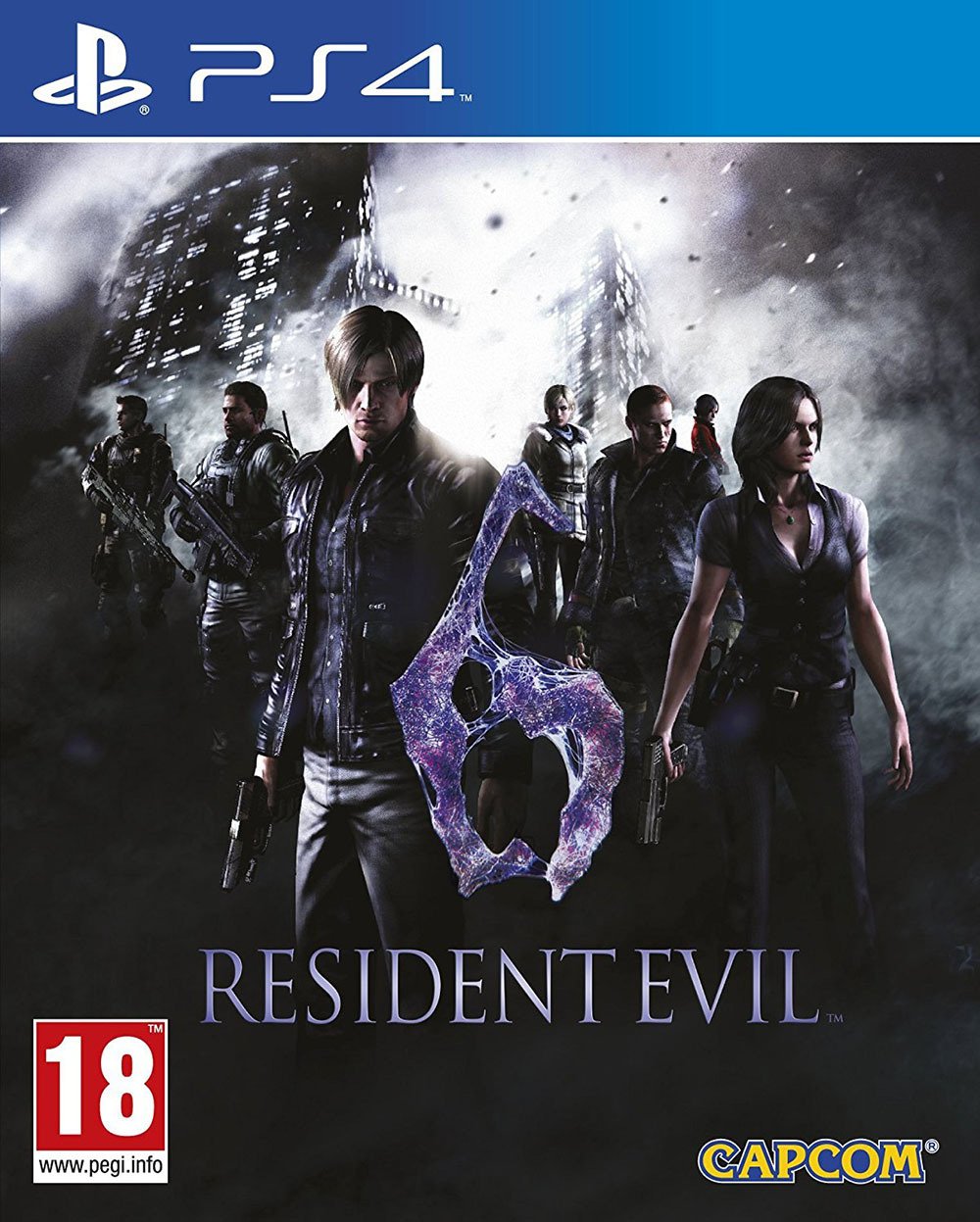 Resident Evil 6 PS4 Game.
