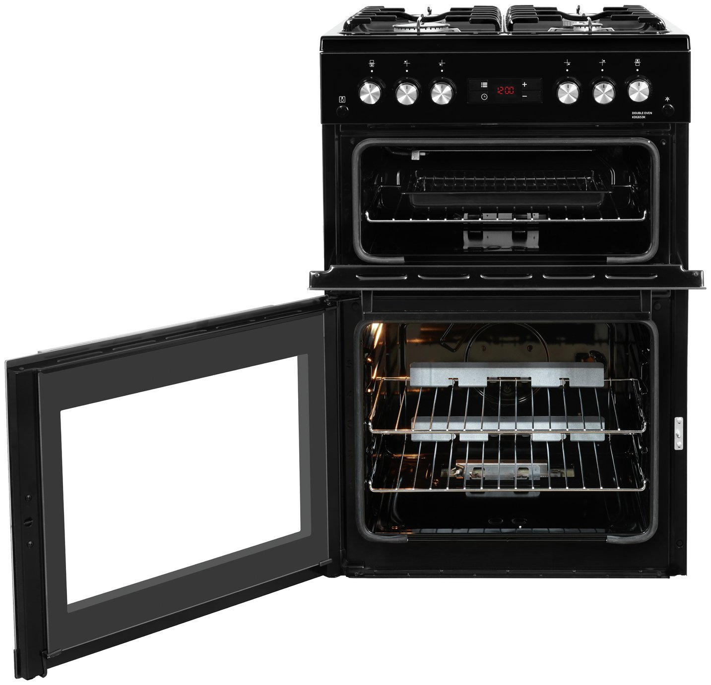 Beko KDG653K Gas Cooker Black Reviews