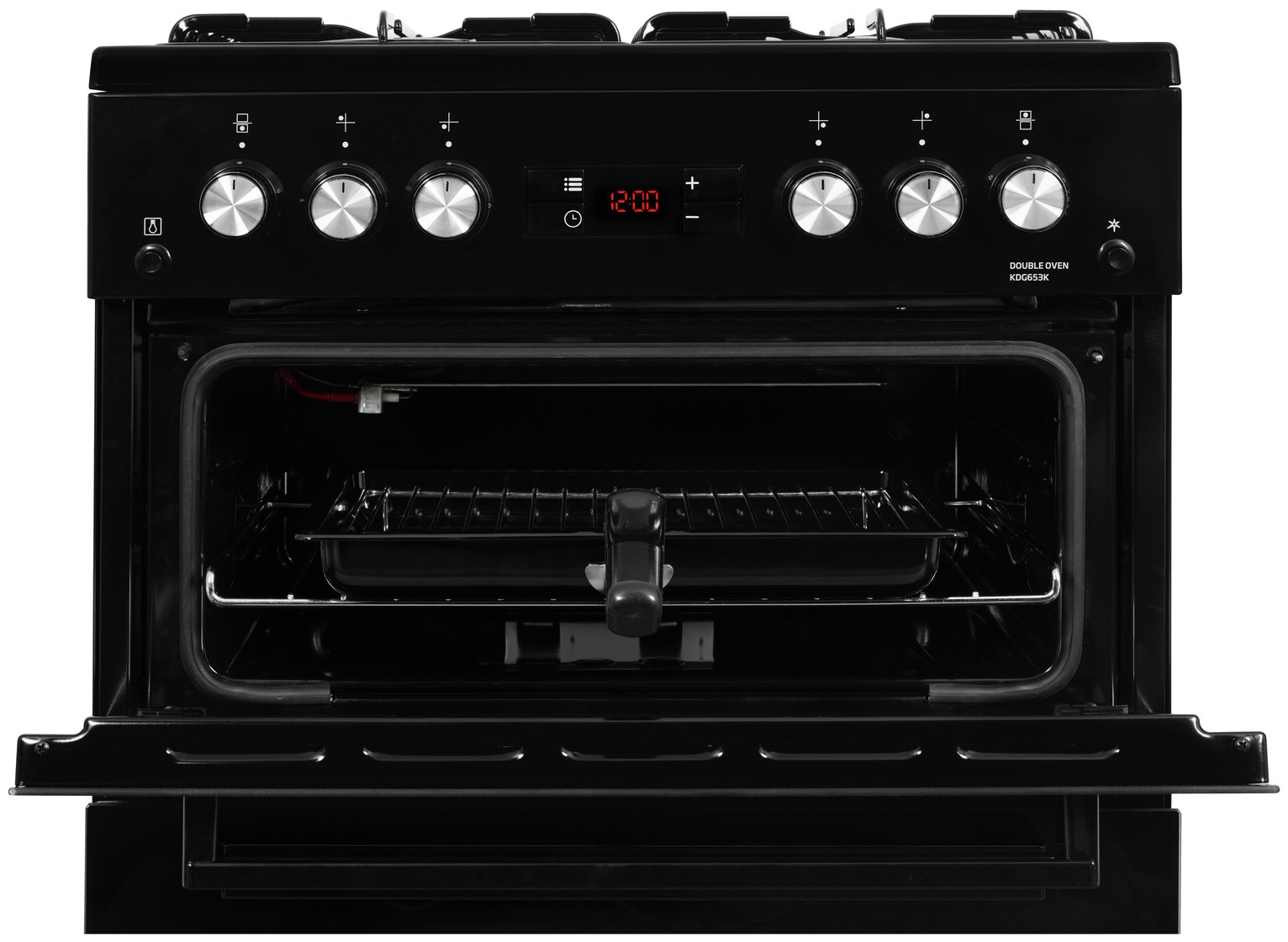 Beko KDG653K Gas Cooker Black Reviews