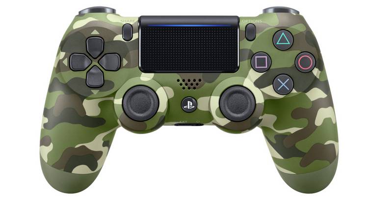 Buy PS4 DualShock 4 V2 Wireless Controller - Green Camo