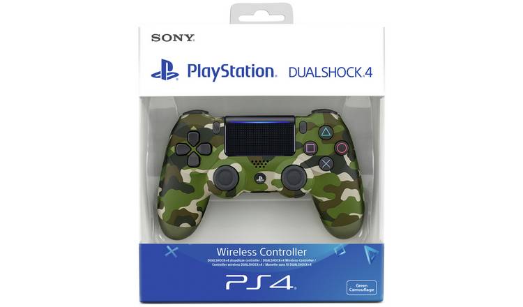 Sony DualShock 4 V2 Controller - Green Camouflage • Price »