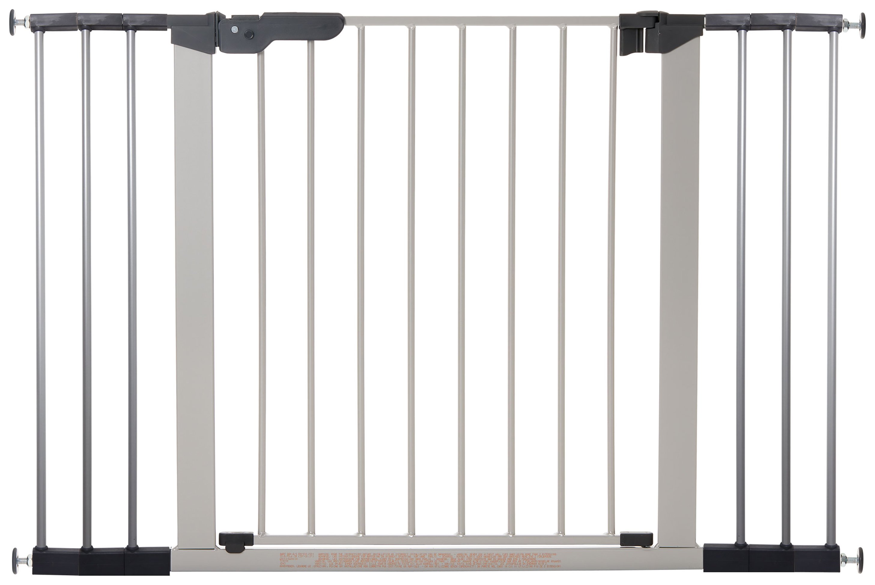 BabyDan Premier Extra Wide Safety Gate - Silver.