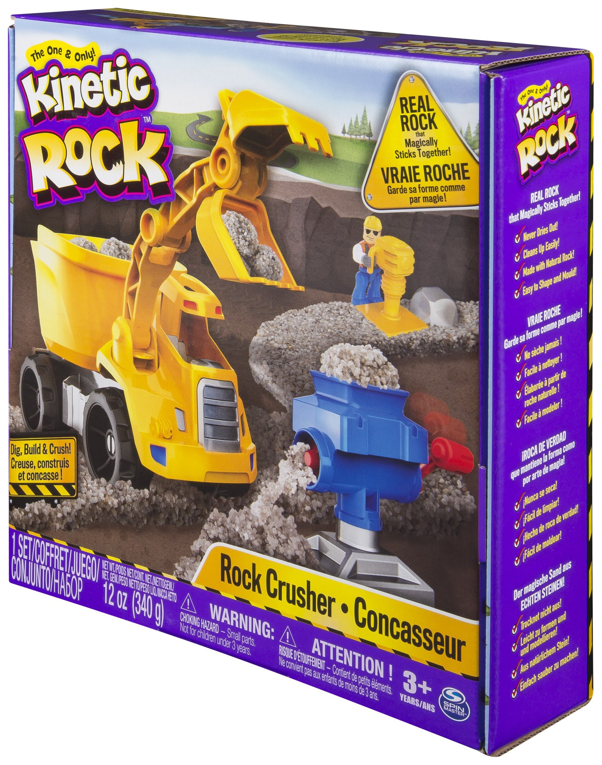 kinetic sand dump truck