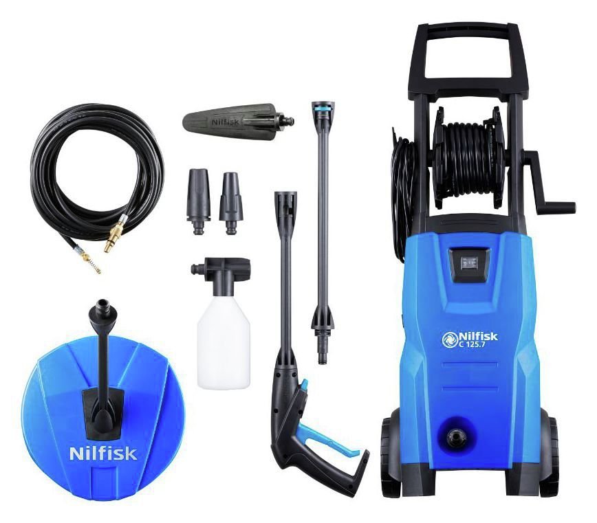 Nilfisk Compact 125 High Pressure Washer - 1500W.