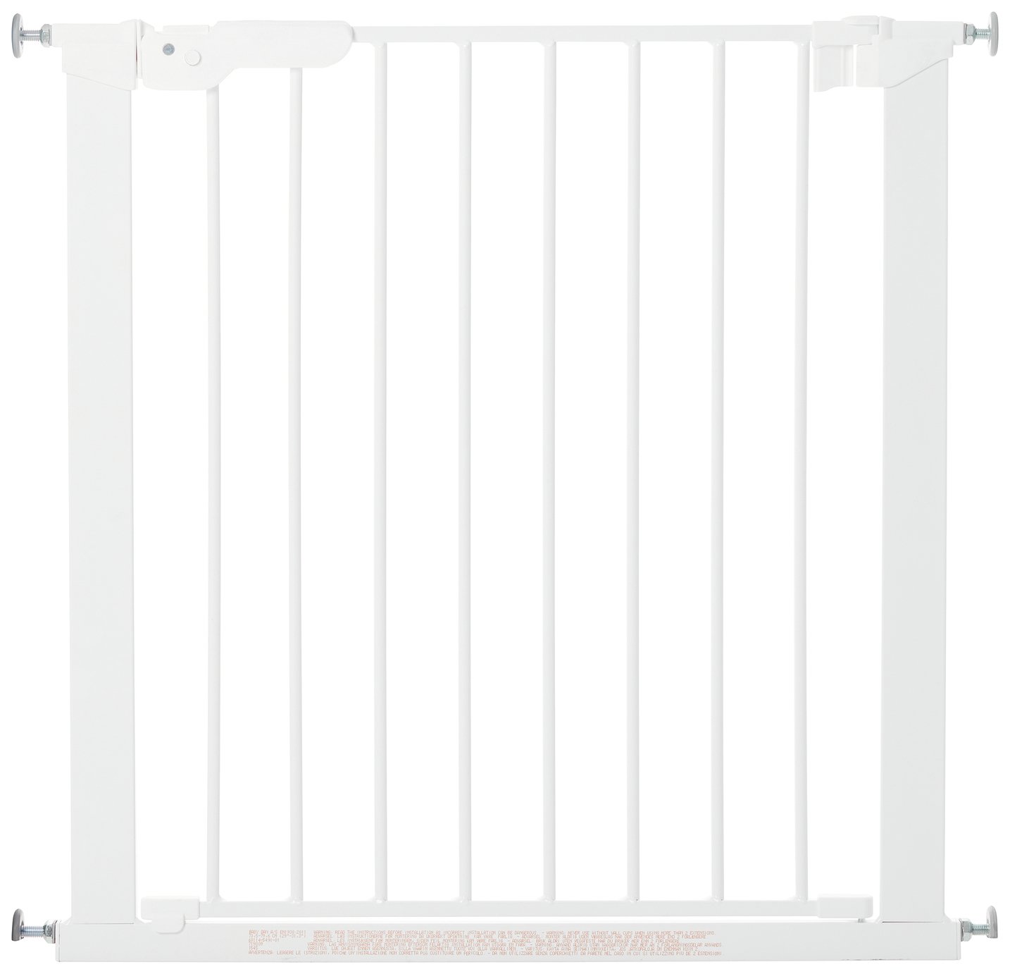 BabyDan Premier Pressure Fit Safety Gate - White.