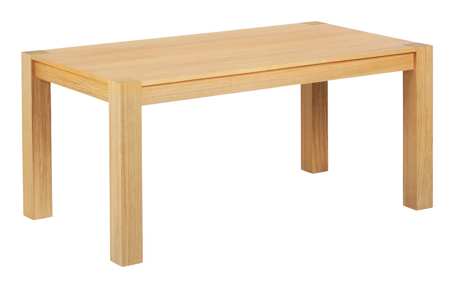 Argos Home Alston 180cm Real Oak Veneer Dining Table