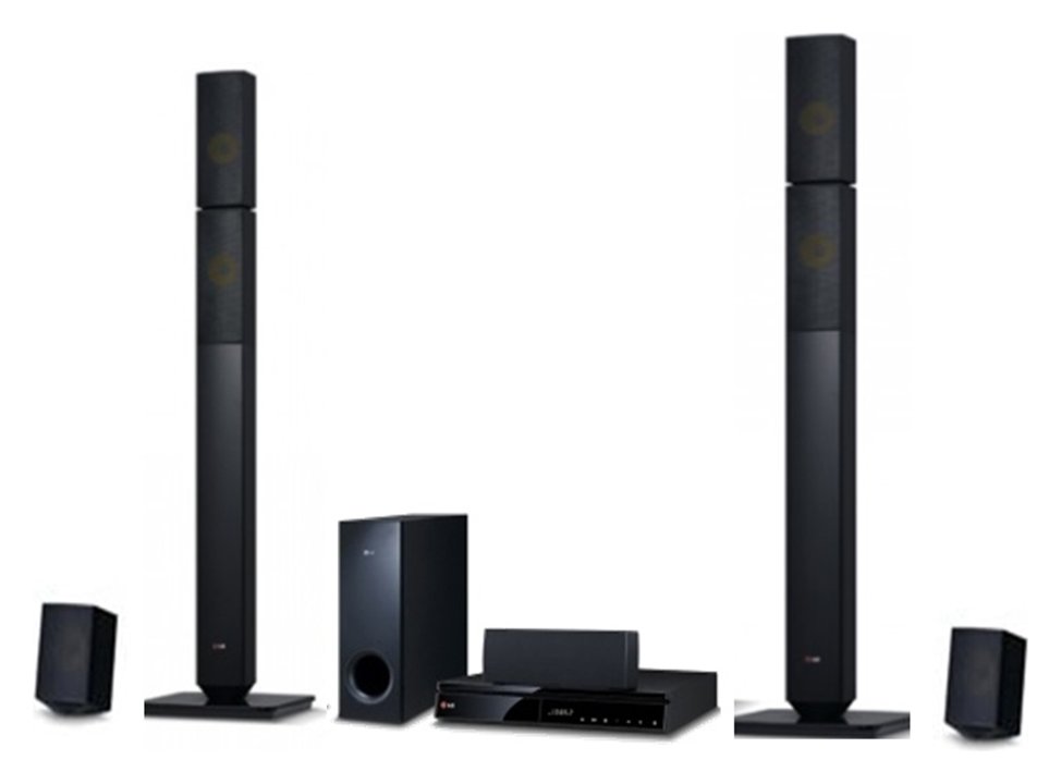 LG LHB645N 1000W 5.1Ch Blu- ray Home Cinema System