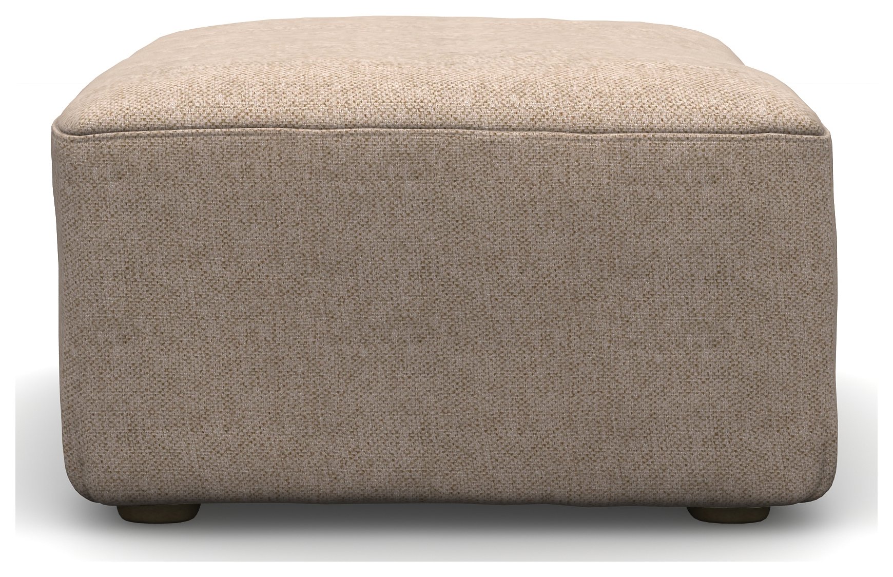 Heart of House Lucas Fabric Footstool - Beige. Review