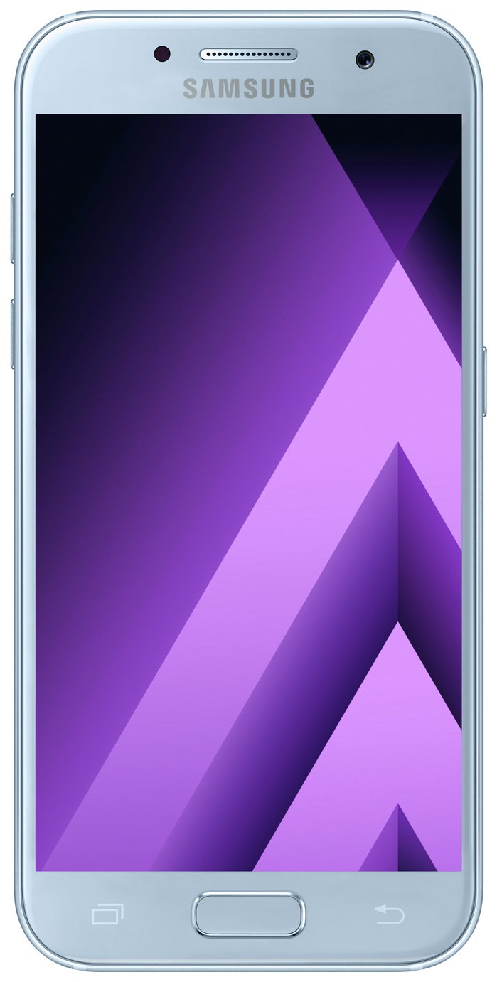 SIM Free Samsung Galaxy A5 2017 32GB Mobile Phone- Blue Mist