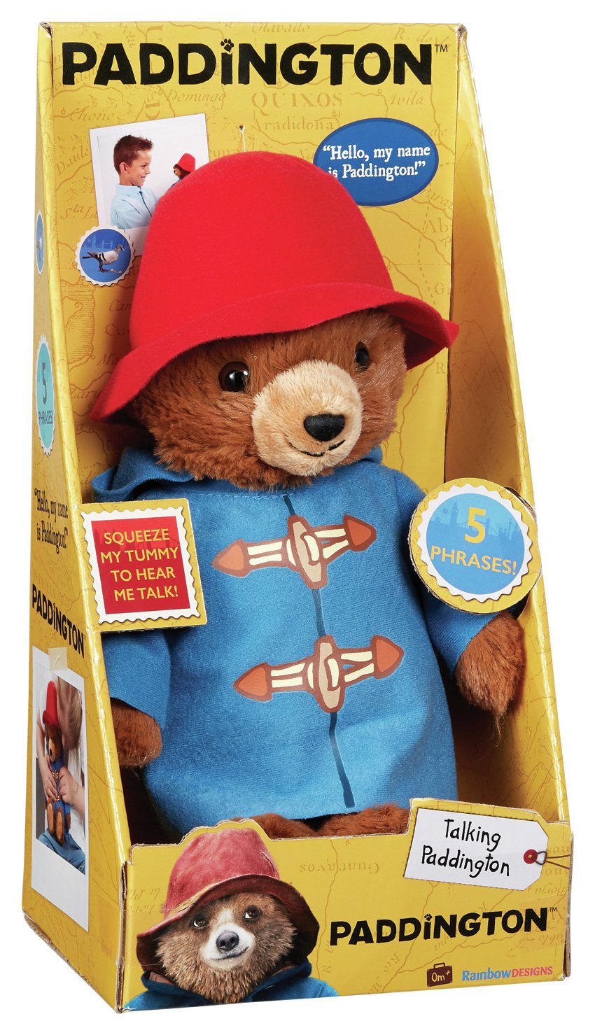 Paddington Bear Movie Talking Soft Toy. Review