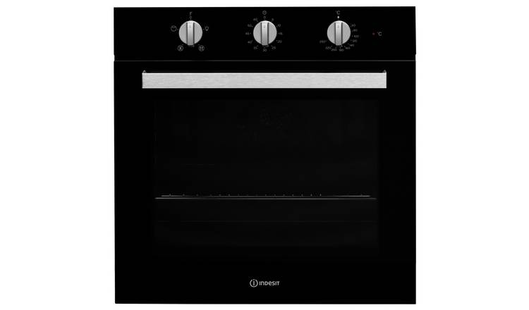 Indesit Aria IFW6330BL Built In Single Electric Oven - Black