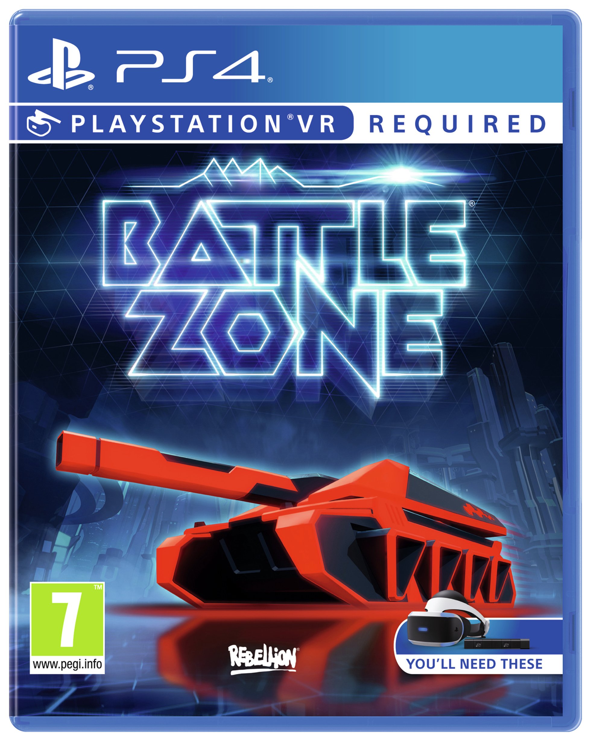Battlezone PS4 VR Game.