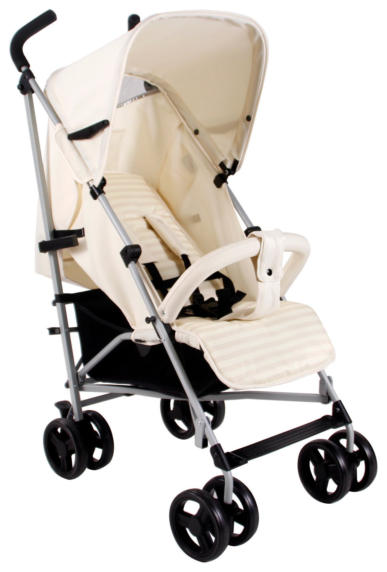 my babiie mb01 grey stars stroller