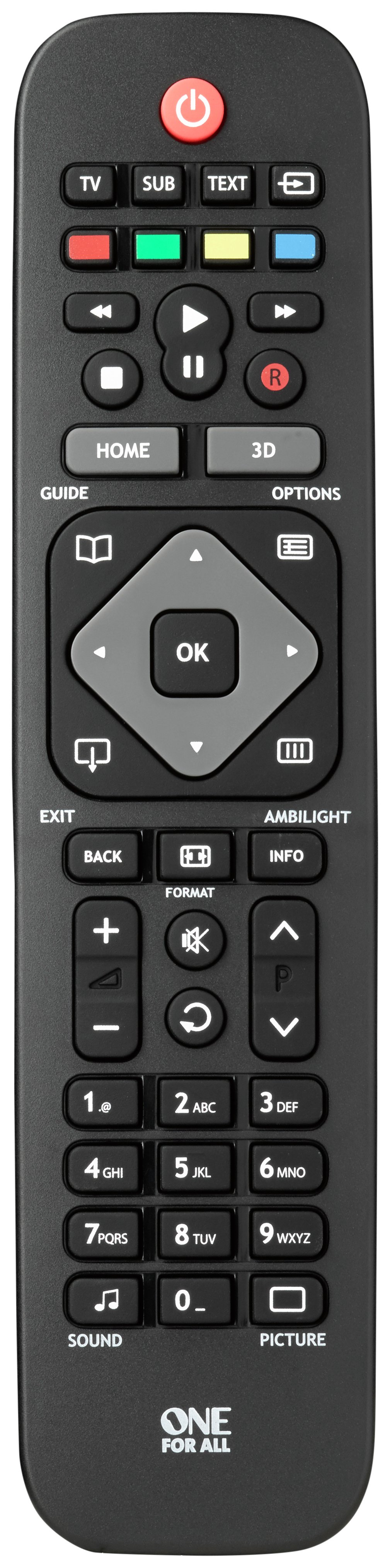 One For All Philips Replacement TV Remote Control