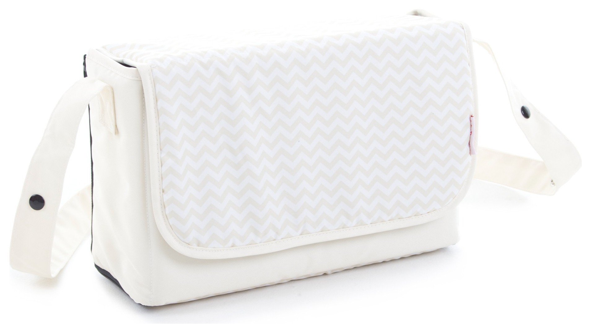 My Babiie Cream Chevron Baby Changing Bag