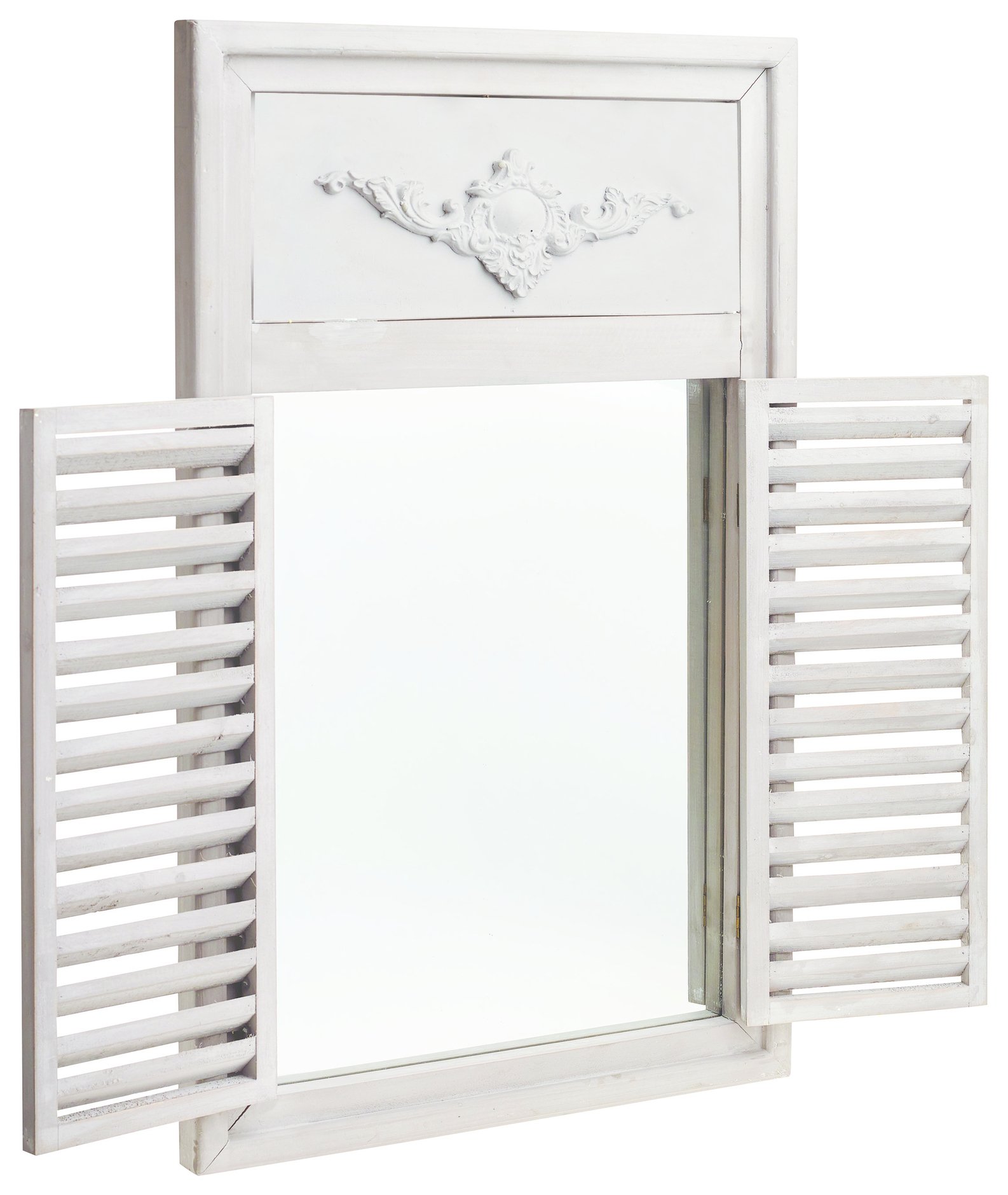 Gardman French Style Shutter Square Mirror