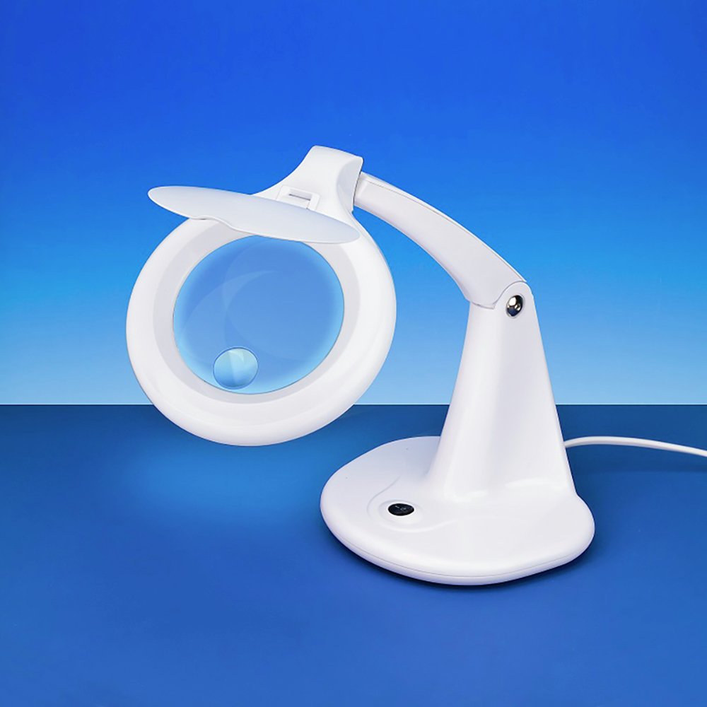 LightCraft LED Table Magnifier Lamp